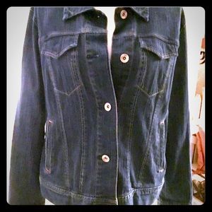 GAP stretch blue denim jeans jacket